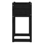 Jardinera madera maciza de pino negro 40x40x81 cm de vidaXL, Maceteros y jardineras - Ref: Foro24-822130, Precio: 44,39 €, De...