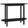 Mesa consola madera maciza de pino negro 110x40x80 cm de vidaXL, Mesas de centro - Ref: Foro24-822301, Precio: 79,51 €, Descu...