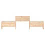 Jardinera de madera maciza de pino 245,5x44x75 cm de vidaXL, Maceteros y jardineras - Ref: Foro24-822252, Precio: 151,12 €, D...