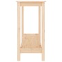 Mesa consola madera maciza de pino 110x40x80 cm de vidaXL, Mesas auxiliares - Ref: Foro24-822282, Precio: 69,93 €, Descuento: %