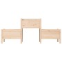 Jardinera de madera de pino maciza 178,5x44x75 cm de vidaXL, Maceteros y jardineras - Ref: Foro24-822247, Precio: 107,21 €, D...