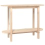 Mesa consola madera maciza de pino 110x40x80 cm de vidaXL, Mesas de centro - Ref: Foro24-822297, Precio: 49,68 €, Descuento: %