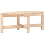 Solid pine wood coffee table 87x48x35 cm by vidaXL, Coffee table - Ref: Foro24-822322, Price: 44,17 €, Discount: %