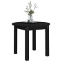 Mesa de centro de madera maciza de pino negro Ø 55x45 cm de vidaXL, Mesas de centro - Ref: Foro24-822331, Precio: 44,67 €, De...