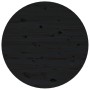 Mesa de centro de madera maciza de pino negro Ø 55x45 cm de vidaXL, Mesas de centro - Ref: Foro24-822331, Precio: 44,67 €, De...