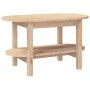 Solid pine wood coffee table 80x45x45 cm by vidaXL, Coffee table - Ref: Foro24-822292, Price: 69,99 €, Discount: %