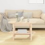 Solid pine wood coffee table 80x45x45 cm by vidaXL, Coffee table - Ref: Foro24-822292, Price: 69,99 €, Discount: %