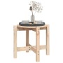 Mesa de centro de madera maciza de pino Ø52,5x45 cm de vidaXL, Mesas de centro - Ref: Foro24-822307, Precio: 34,99 €, Descuen...