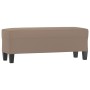 Taupe gray microfiber fabric bench 100x35x41 cm by vidaXL, Banks - Ref: Foro24-349465, Price: 61,21 €, Discount: %