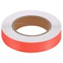 Cinta adhesiva reflectante PVC rojo 2,5 cm x 20 m