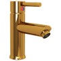 Gold finish bathroom sink faucet 130x176 mm by vidaXL, Faucets - Ref: Foro24-149067, Price: 32,10 €, Discount: %