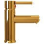 Gold finish bathroom sink faucet 130x176 mm by vidaXL, Faucets - Ref: Foro24-149067, Price: 32,10 €, Discount: %