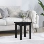 Mesa de centro madera maciza de pino negro Ø 45x40 cm de vidaXL, Mesas de centro - Ref: Foro24-822336, Precio: 35,80 €, Descu...