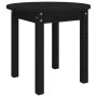 Mesa de centro madera maciza de pino negro Ø 45x40 cm de vidaXL, Mesas de centro - Ref: Foro24-822336, Precio: 35,80 €, Descu...