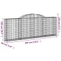 Gabion baskets 17 pcs iron arch shape 300x30x100/120 cm by vidaXL, Pots and planters - Ref: Foro24-3146534, Price: 1,00 €, Di...