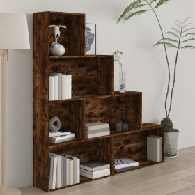 Smoked oak color shelf 155x24x160 cm by vidaXL, Bookcases and shelves - Ref: Foro24-815360, Price: 73,17 €, Discount: %