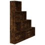 Smoked oak color shelf 155x24x160 cm by vidaXL, Bookcases and shelves - Ref: Foro24-815360, Price: 74,19 €, Discount: %