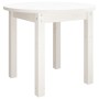 Mesa de centro de madera maciza de pino blanco Ø 55x45 cm de vidaXL, Mesas de centro - Ref: Foro24-822328, Precio: 44,67 €, D...