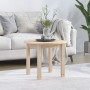 Solid pine wood coffee table Ø 55x45 cm by vidaXL, Coffee table - Ref: Foro24-822327, Price: 46,60 €, Discount: %