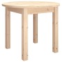 Mesa de centro de madera maciza de pino Ø 55x45 cm de vidaXL, Mesas de centro - Ref: Foro24-822327, Precio: 45,16 €, Descuent...