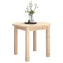 Mesa de centro de madera maciza de pino Ø 55x45 cm de vidaXL, Mesas de centro - Ref: Foro24-822327, Precio: 45,16 €, Descuent...