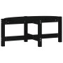 Solid black pine wood coffee table 87x48x35 cm by vidaXL, Coffee table - Ref: Foro24-822326, Price: 37,93 €, Discount: %