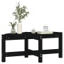 Mesa de centro de madera maciza de pino negro 87x48x35 cm de vidaXL, Mesas de centro - Ref: Foro24-822326, Precio: 37,99 €, D...