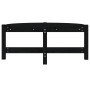 Solid black pine wood coffee table 87x48x35 cm by vidaXL, Coffee table - Ref: Foro24-822326, Price: 37,93 €, Discount: %