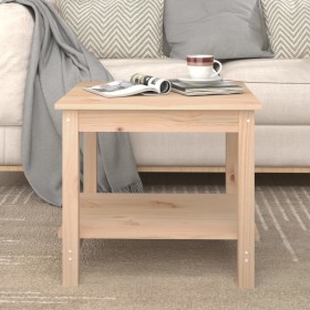 Solid pine wood coffee table 50x50x45 cm by vidaXL, Coffee table - Ref: Foro24-822277, Price: 64,99 €, Discount: %