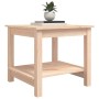 Mesa de centro de madera maciza de pino 50x50x45 cm de vidaXL, Mesas de centro - Ref: Foro24-822277, Precio: 58,47 €, Descuen...