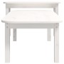 Set of 2 solid white pine wood coffee tables by vidaXL, Coffee table - Ref: Foro24-822363, Price: 86,42 €, Discount: %