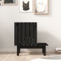 Solid black pine wood cat house 60x36x60 cm by vidaXL, Cat furniture - Ref: Foro24-822456, Price: 58,26 €, Discount: %