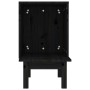 Casa para gatos de madera maciza de pino negro 60x36x60 cm de vidaXL, Mobiliario para gatos - Ref: Foro24-822456, Precio: 58,...