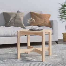 Solid pine wood coffee table 62.5x45 cm by vidaXL, Coffee table - Ref: Foro24-822302, Price: 42,99 €, Discount: %