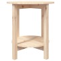 Mesa de centro de madera maciza de pino Ø55x60 cm de vidaXL, Mesas de centro - Ref: Foro24-822352, Precio: 64,87 €, Descuento: %