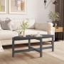 Solid gray pine wood coffee table 118x63x45 cm by vidaXL, Coffee table - Ref: Foro24-822319, Price: 53,72 €, Discount: %