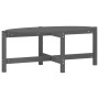 Solid gray pine wood coffee table 118x63x45 cm by vidaXL, Coffee table - Ref: Foro24-822319, Price: 53,72 €, Discount: %