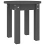 Solid gray pine wood coffee table Ø35x35 cm by vidaXL, Coffee table - Ref: Foro24-822339, Price: 28,64 €, Discount: %