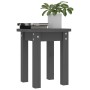 Solid gray pine wood coffee table Ø35x35 cm by vidaXL, Coffee table - Ref: Foro24-822339, Price: 28,64 €, Discount: %