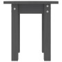 Solid gray pine wood coffee table Ø35x35 cm by vidaXL, Coffee table - Ref: Foro24-822339, Price: 28,64 €, Discount: %