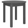 Solid gray pine wood coffee table Ø 45x40 cm by vidaXL, Coffee table - Ref: Foro24-822334, Price: 36,99 €, Discount: %