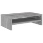 Sonoma gray plywood monitor stand 42x24x13 cm by vidaXL, TV Furniture - Ref: Foro24-815268, Price: 18,72 €, Discount: %