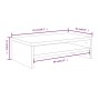 Sonoma gray plywood monitor stand 42x24x13 cm by vidaXL, TV Furniture - Ref: Foro24-815268, Price: 18,72 €, Discount: %