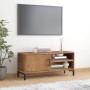 Mueble para TV madera maciza de pino marrón 90x30x40 cm de vidaXL, Muebles TV - Ref: Foro24-349915, Precio: 136,55 €, Descuen...