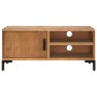 Mueble para TV madera maciza de pino marrón 90x30x40 cm de vidaXL, Muebles TV - Ref: Foro24-349915, Precio: 136,55 €, Descuen...