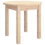 Mesa de centro de madera maciza de pino Ø 45x40 cm de vidaXL, Mesas de centro - Ref: Foro24-822332, Precio: 31,91 €, Descuent...