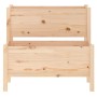 Jardinera de madera maciza de pino 84,5x84x75 cm de vidaXL, Maceteros y jardineras - Ref: Foro24-822257, Precio: 120,53 €, De...