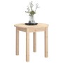 Mesa de centro de madera maciza de pino Ø 45x40 cm de vidaXL, Mesas de centro - Ref: Foro24-822332, Precio: 31,91 €, Descuent...