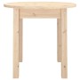 Mesa de centro de madera maciza de pino Ø 45x40 cm de vidaXL, Mesas de centro - Ref: Foro24-822332, Precio: 31,91 €, Descuent...