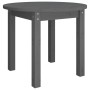 Solid gray pine wood coffee table Ø 55x45 cm by vidaXL, Coffee table - Ref: Foro24-822329, Price: 44,67 €, Discount: %